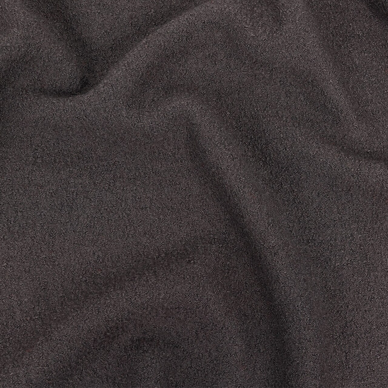 1 Yard Boiled Wool Coating Fabric - Charcoal Gray - Ketil Collection